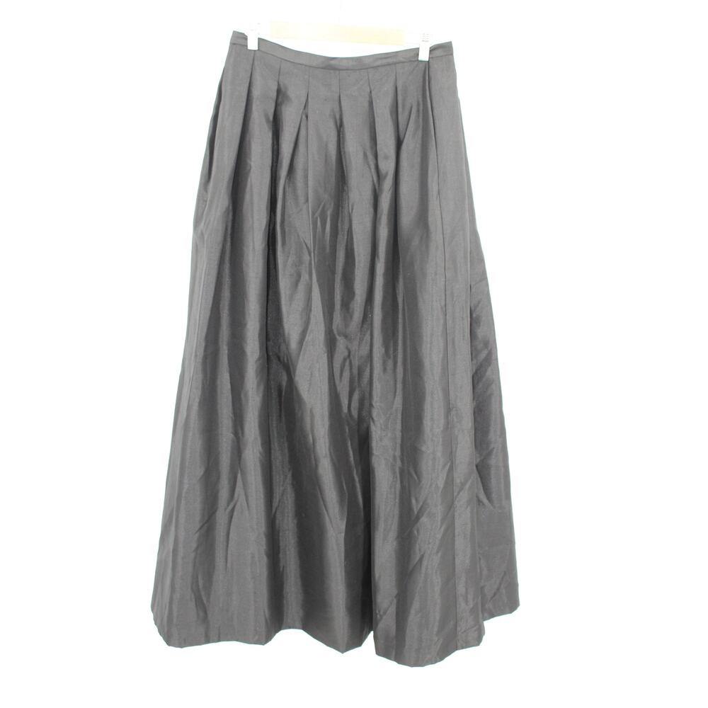 Tahari Arthur Levine Skirt size 8 MAxi Full Skirt Black